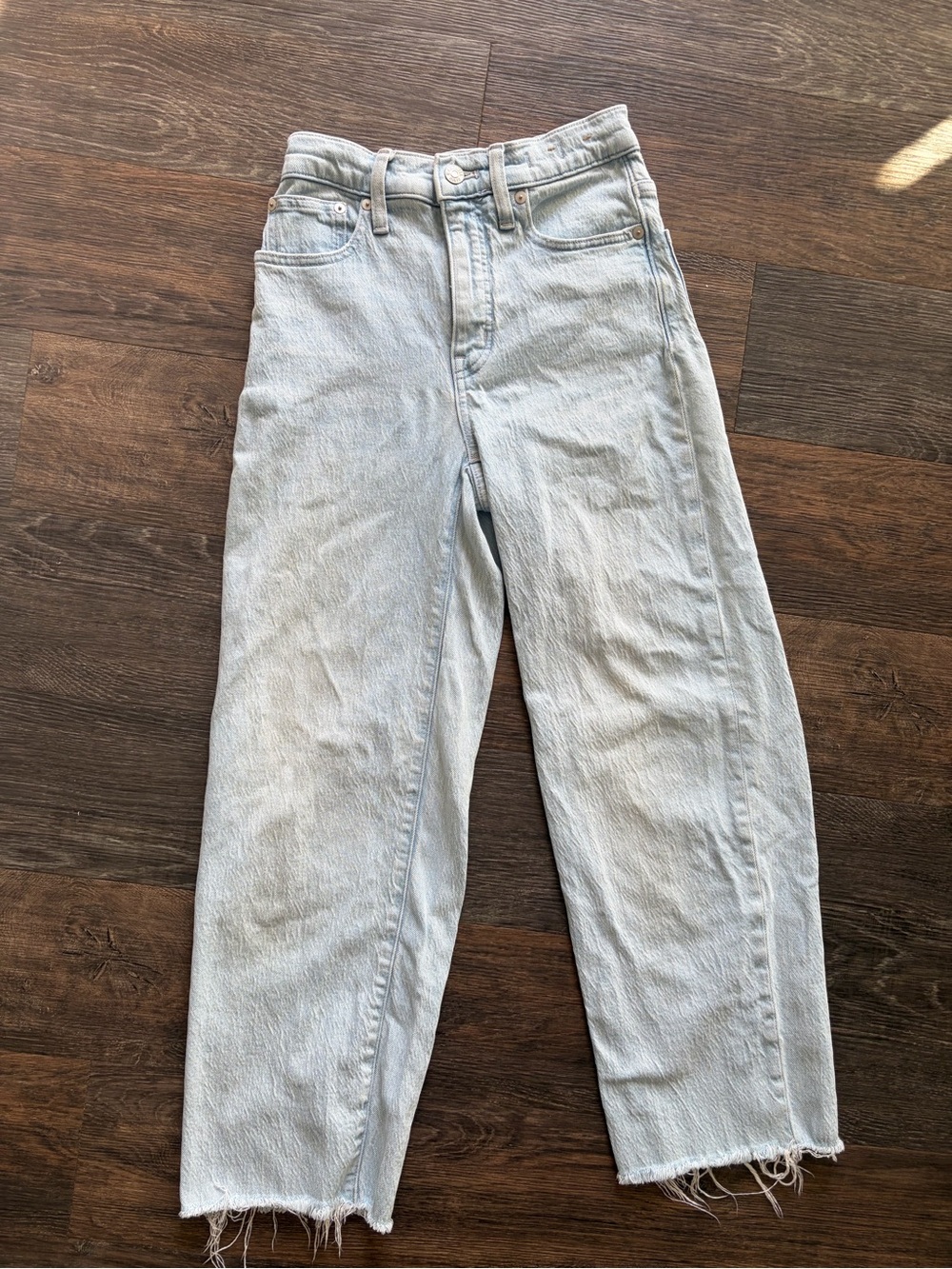 Madewell Perfect Vintage Wide Leg Crop